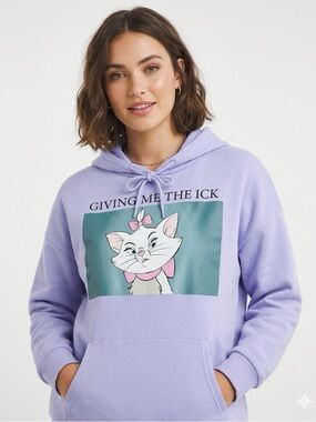 Disney Aristocats Marie Lilac Women’s Hoodie